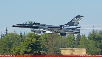 Ομάδα Αεροπορικών Επιδείξεων “Dark Falcon”, Captain Stefan “Vador” Darte, F-16 Fighting Falcon © Konstantinos Panitsidis